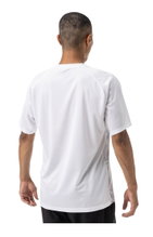 Yonex Sport T-shirt Crew Neck Club Team YM0033 (100% Polyester) 2025 white Men's